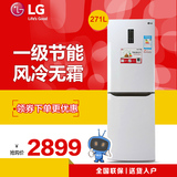 LG GR-M27PJPN 271升双门冰箱 风冷无霜一级能效包邮
