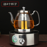 耐热玻璃烧水壶电热泡茶壶茶具开水壶煮茶器快速电磁炉玻璃茶壶
