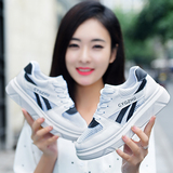 韩版女鞋运动鞋女休闲鞋网鞋女夏厚底小白鞋子平底单鞋透气板鞋潮