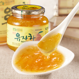 韩国进口 三和津和蜂蜜柚子茶1kg 冲饮料蜂蜜酿制口感好多省包邮