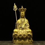 特价包邮佛教用品纯铜娑婆三圣纯铜地藏王菩萨纯铜佛像坐地藏佛像