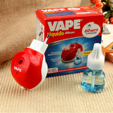 意大利代购VAPE正品婴儿童电热蚊香液体器 电吸式孕妇宝宝驱蚊液