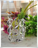 水晶玻璃摆件泡泡烛台笔筒创意生日礼物创意家居装饰品微景观花瓶