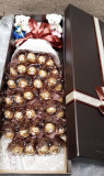 延安鲜花同城情人节19颗正品费列罗巧克力花束高档礼盒生日创意礼