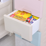 收纳柜抽屉式韩式简约现代组装塑料储物柜简易儿童整理柜衣柜