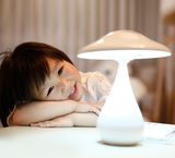 蘑菇灯空气净化器小台灯 创意儿童护眼LED灯饰生日礼物书房灯具
