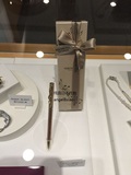 日本代购 MIKIMOTO御木本 珍珠镀金圆珠笔 2015年限定淡粉色音符