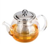 金灶茶具7飘逸杯耐热玻璃花茶杯红茶茶具泡茶器杯茶艺壶