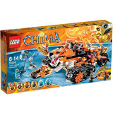 2015新款乐高LEGO70224气功传奇 神虎部落的超级战车基地积木玩具