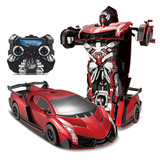 佳奇漂移战神变形金刚机器人遥控汽车布加迪威龙跑车儿童玩具