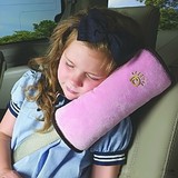 可爱卡通毛绒睡觉用品汽车座椅安全带套 儿童加长护肩套车用睡枕