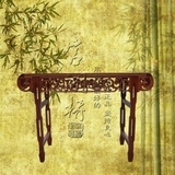 中式明清仿古实木榆木供桌画案条案书法桌琴桌古筝桌 特价送木架