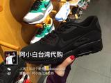 阿小白台湾代购 Nike/耐克MAX90 男士黑运动复古气垫鞋819477-010
