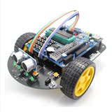 酷道SM1 51智能小车单片机开发板循迹避障小车套件升级版机器人