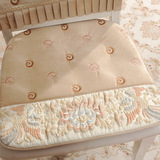 天姿添彩 中式坐垫椅垫布艺红木椅子垫子透气可拆洗绣花餐椅垫