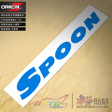 HONDA SPOON stickers本田Fit飞度 Civic思域 AC-X CR-Z汽车贴纸