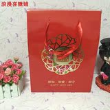 新款中国风婚庆糖盒礼物礼品盒结婚喜糖盒袋喜宴回礼手提式包装盒