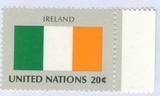 联合国 国旗邮票1982年 第3组 爱尔兰 全新5G
