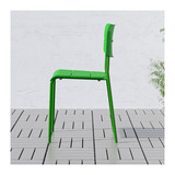 宜家代购IKEA 维多 椅子 户外餐椅 休闲椅 咖啡椅 白色/绿色