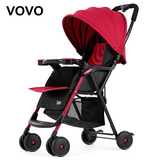 婴儿车 VOVO婴儿推车 轻便可躺可坐两用可折叠便携轻便避震手推车
