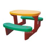 幼儿园塑料桌椅幼儿野外餐桌儿童玩具桌组合食堂桌椅拆装厂家直销