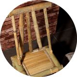 潮州竹椅子竹凳子靠背椅包邮休闲阳台茶几儿童小方凳板凳成人家用