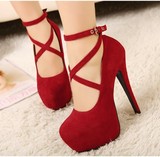 summer Women's Sexy High Heels Party Shoes big size 34-42