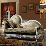 欧式贵妃椅法式沙发椅美人榻实木雕花椅子新古典贵妃椅客厅休闲椅