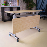 厦门办公家具多功能培训台高档移动折叠培训桌可移动组合会议桌