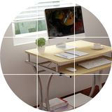 思客 电脑桌 台式 家用办公桌 简约学习桌创意笔记本桌子小巧70cm