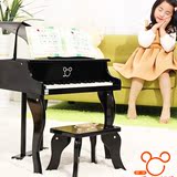 米奇儿童钢琴 正品 30键小钢琴 木质玩具乐器 早教生日礼物