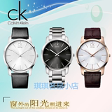 CK手表香港代购专柜正品男女士钢带皮带时尚休闲情侣对表K2G2161