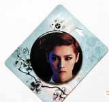 韩国明星 EXO 鹿晗单人化妆圆镜子 小镜子 马口铁印刷