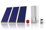 别墅分体式太阳能！太阳能450L分体平板太阳能热水器大促销！