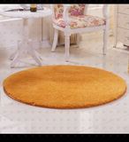 诺普信 羊羔绒地毯 欧式客厅茶几电脑椅瑜伽地垫卧室纯色圆形地毯