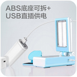 头灯便携式护眼小台灯LED灯 创意可折叠宿舍USB灯 卧室充电夹子床