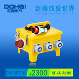 DOHAI/东海电气 24位移动式防水插座箱 手提式工业箱 DH1807-B