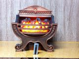 壁炉,电取暖器玄关客厅装饰品欧式仿真 真火铸铁 燃木火炉,壁炉芯