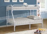 床 两层床上下铺床 成人上下床双层床金属铁床欧式铁艺高低床子母