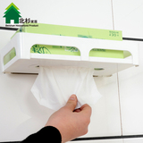 创意强力吸盘纸巾架卫生间纸巾盒厨房纸抽盒浴室抽纸架厕所抽纸盒