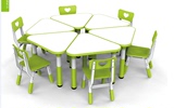 幼儿园专用儿童桌椅塑料课桌宝宝小桌子手工桌套装玩具方桌培训班