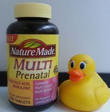 海淘/nature made孕妇哺乳综合维生素铁/锌/叶酸 不含碘250