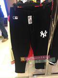 MLB美职棒专柜代购NY洋基秋冬新款男式直筒裤休闲长裤原699#917