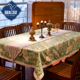 欧式桌布 爱漫时复古田园盖布巾多用 别墅客厅茶几 桌垫台布桌巾