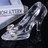 灰姑娘的水晶鞋摆件18岁成人礼送女友闺蜜老婆生日情人节结婚礼物