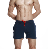 夏季男士二三分短裤男2分3分居家超短裤全棉修身沙滩裤运动跑步裤