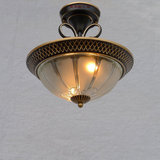 促销爆款欧式吸顶灯铁艺灯具古铜色客厅卧室餐厅玄关厨房灯XD-011