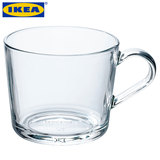 宜家IKEA365+大杯玻璃马克杯红茶杯咖啡杯钢化耐热耐摔可微波水杯