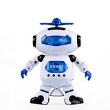 智能360度旋转劲风炫舞者幼儿童男孩玩具礼品太空跳舞机器人
