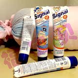 【现货】德国signal洁诺儿童牙膏无糖无薄荷油 含氟钙可吞食1-6岁